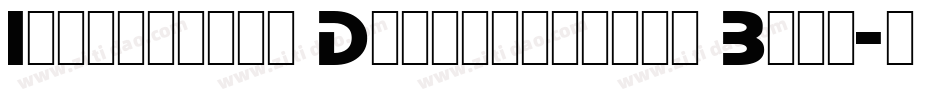 Industrial Decapitalist Bold字体转换